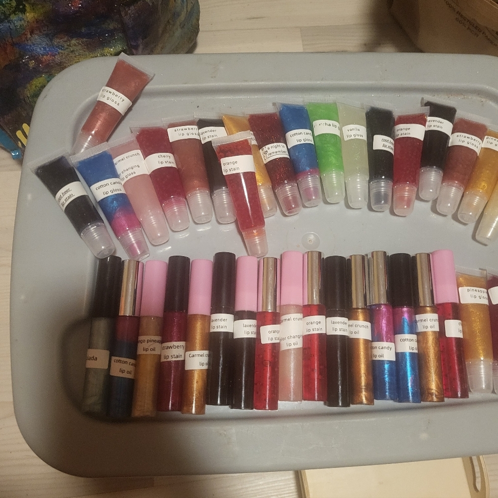 Lip Gloss/ Oil/ Stain Choose Your Flavor And What Type You Want